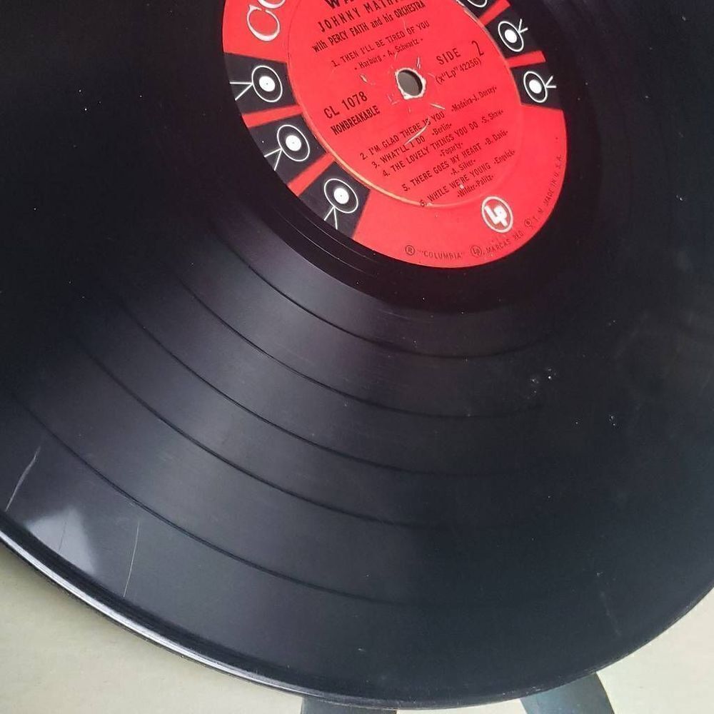 Johnny Mathis Warm Vinyl Record - Picture 8 of 15